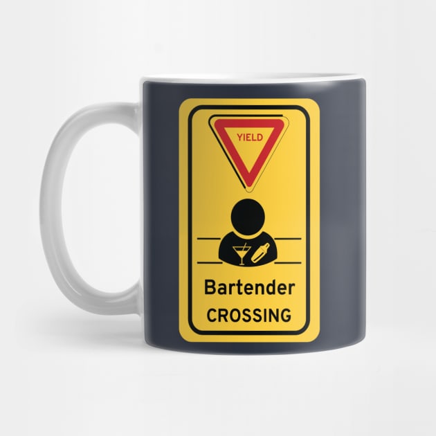 Bartender crossing by Night'sShop